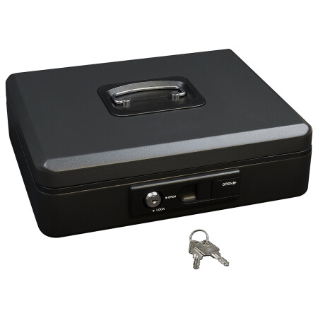 Čelična kasa s polugom RICHTER LC.300 (mat crna)