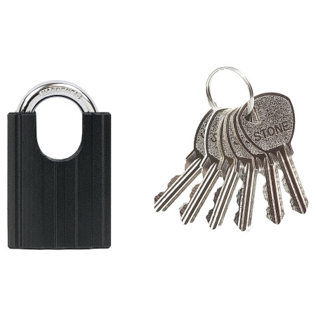 Čelični lokot s poklopcem okova RICHTER RV.STONE.38