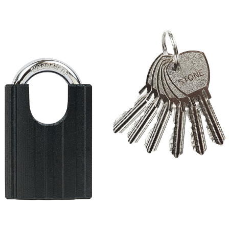 Čelični lokot s poklopcem okova RICHTER RV.STONE.50