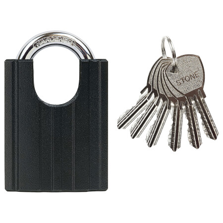 Čelični lokot s poklopcem okova RICHTER RV.STONE.63