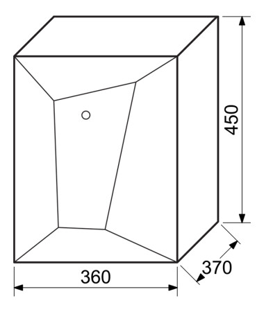 Vatrootporni čelični sef s elektroničkom bravom na otisak prsta RICHTER RS.45.DE.FIN.FF