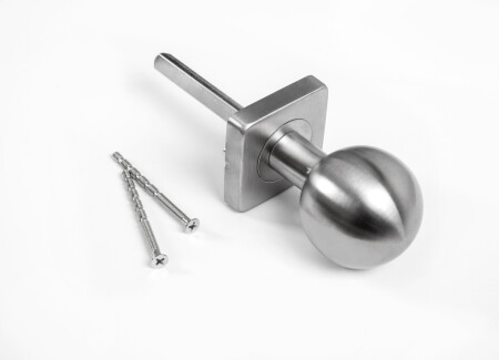 ROSTEX ručka s kvadratnom rozetom (mat nehrđajući čelik)