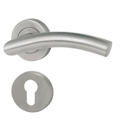 HOLAR okov za vrata s okruglom rozetom MT 05 (nehrđajući čelik)