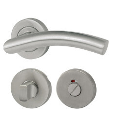 HOLAR okov za vrata s okruglom rozetom MT 05 (nehrđajući čelik)