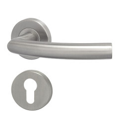 HOLAR okov za vrata s okruglom rozetom MT 06 (nehrđajući čelik)