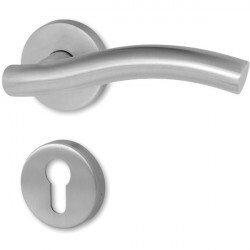 HOLAR okov za vrata s okruglom rozetom MT 10 (nehrđajući čelik)