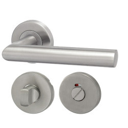 HOLAR okov za vrata s okruglom rozetom MT 11 (nehrđajući čelik)