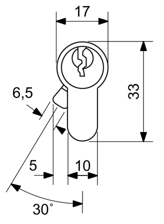 RICHTER EURO SECURE R3 dvostrani cilindrični sigurnosni cilindar
