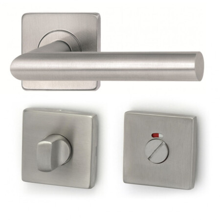 Okov za vrata HOLAR MT 00 s kvadratnom rozetom (nehrđajući čelik)