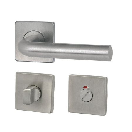 Okov za vrata HOLAR MT 01 s kvadratnom rozetom (nehrđajući čelik)