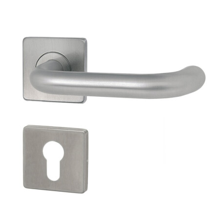 Okov za vrata HOLAR MT 02 s kvadratnom rozetom (nehrđajući čelik)