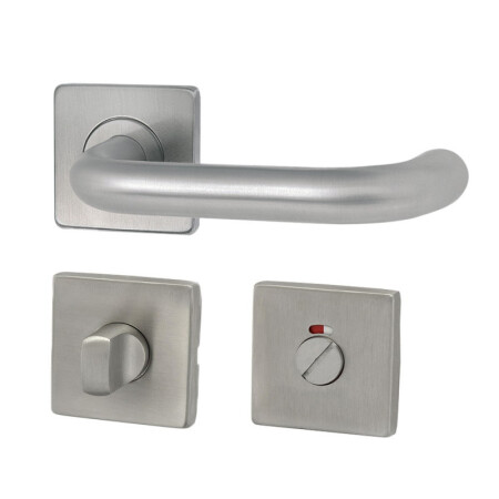 Okov za vrata HOLAR MT 02 s kvadratnom rozetom (nehrđajući čelik)