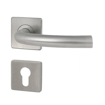 Okov za vrata HOLAR MT 03 s kvadratnom rozetom (nehrđajući čelik)