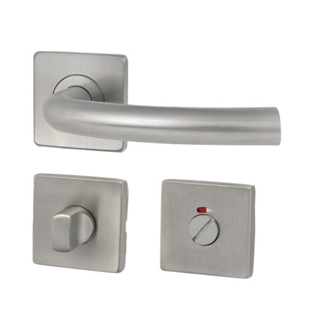 Okov za vrata HOLAR MT 03 s kvadratnom rozetom (nehrđajući čelik)