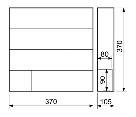 Poštanski sandučić RICHTER BK.932.AM (mat antracit)