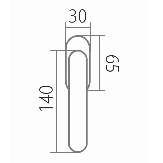Okov za prozore TWIN GULF H 1804 RO (E)